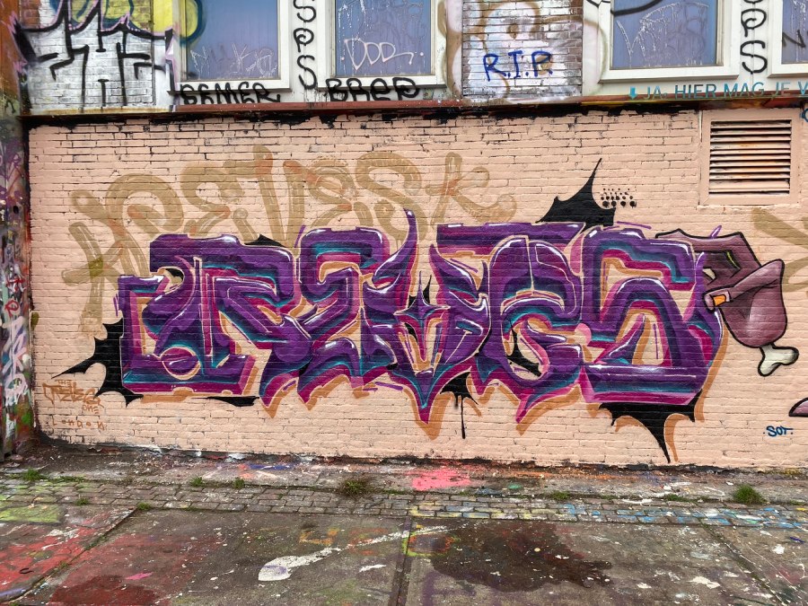 reves, ndsm, graffiti, amsterdam
